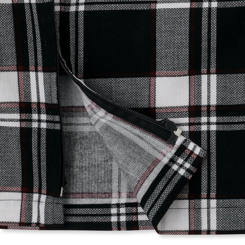 CAVIO Boys Cotton Checks Full Sleeves Shackets Shirt and T-Shirt - Image 5